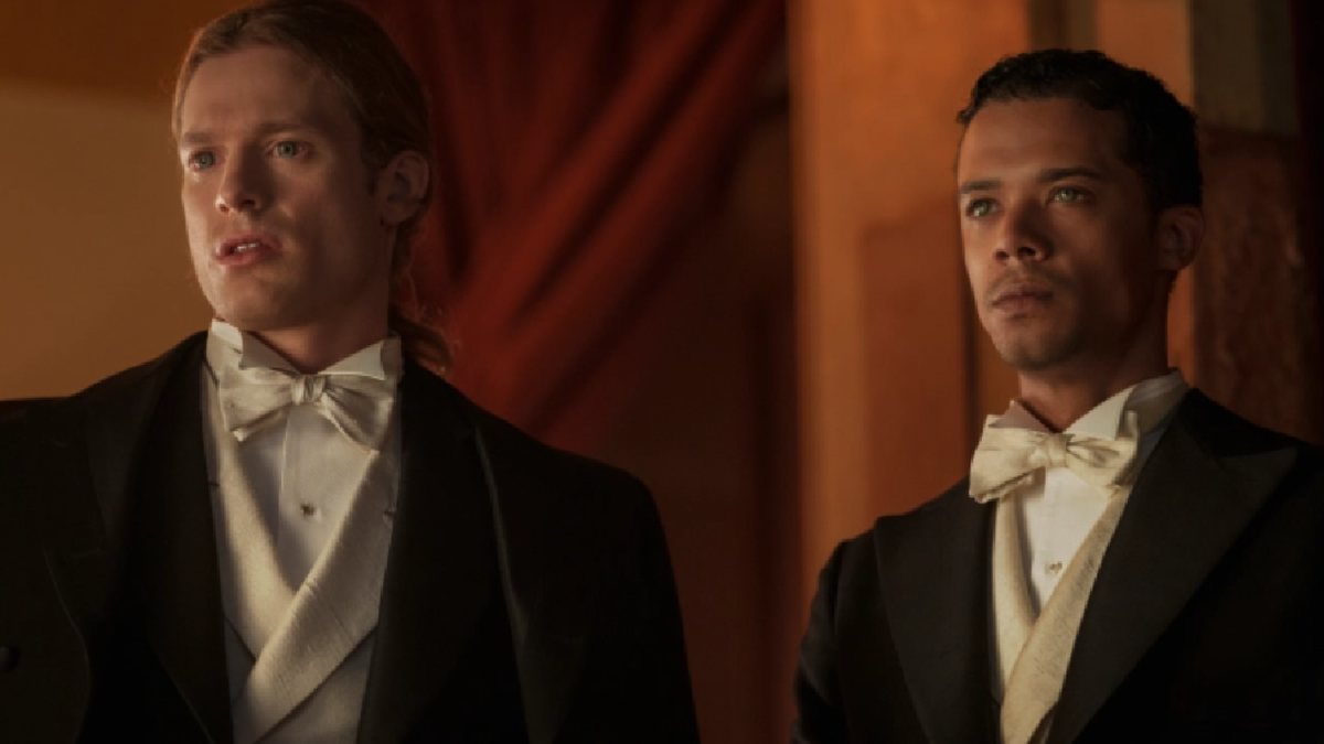 jacob anderson and sam reid on Interview with the Vampire.