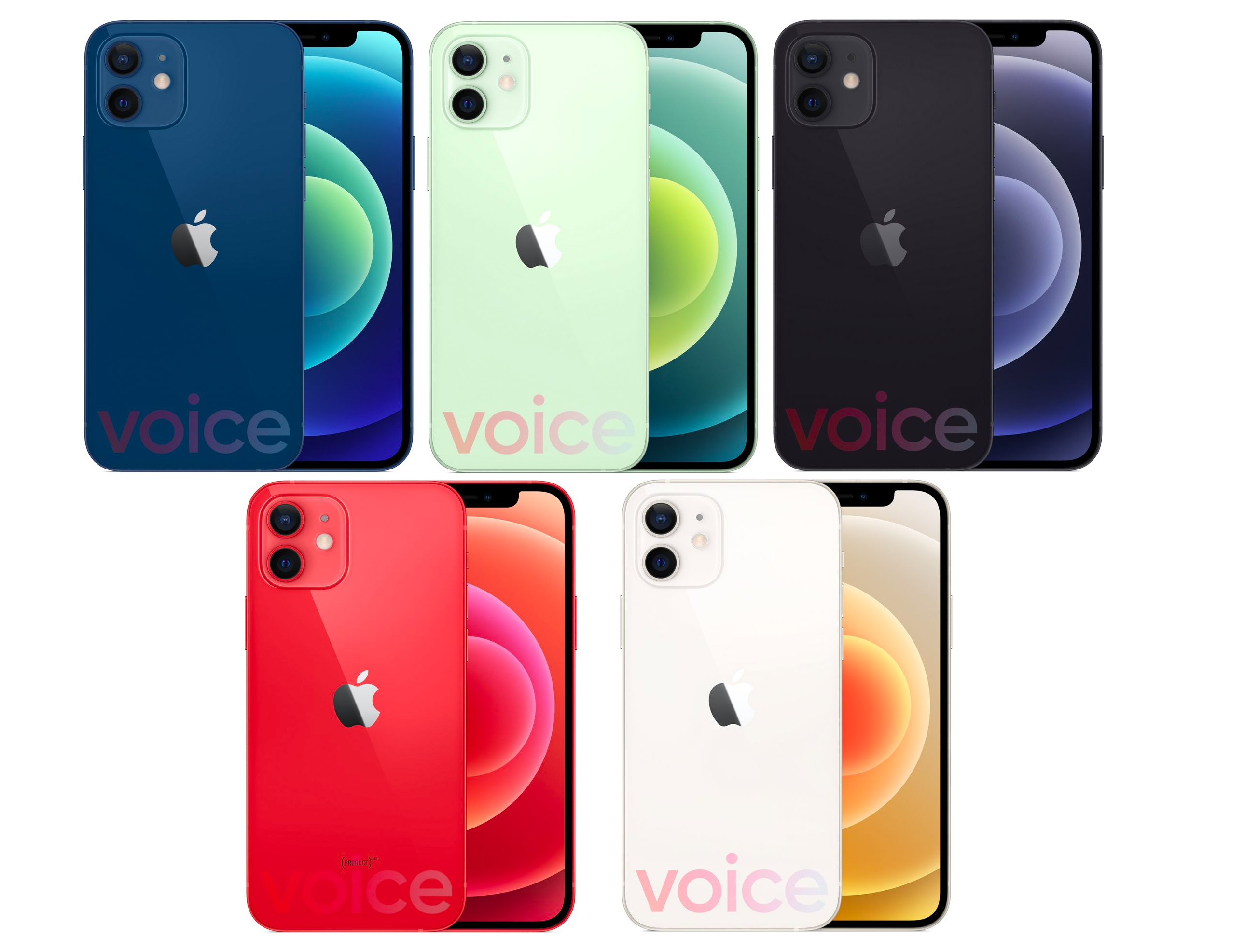 iPhone 12 colors