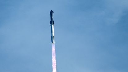 SpaceX Starship rocket launches from south Texas