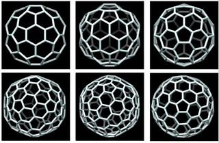 Only the one in the right bottom corner is a convex polyhedra.