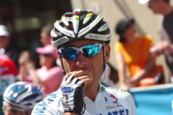 Paolo Bettini (Quickstep-Innergetic) at the start.