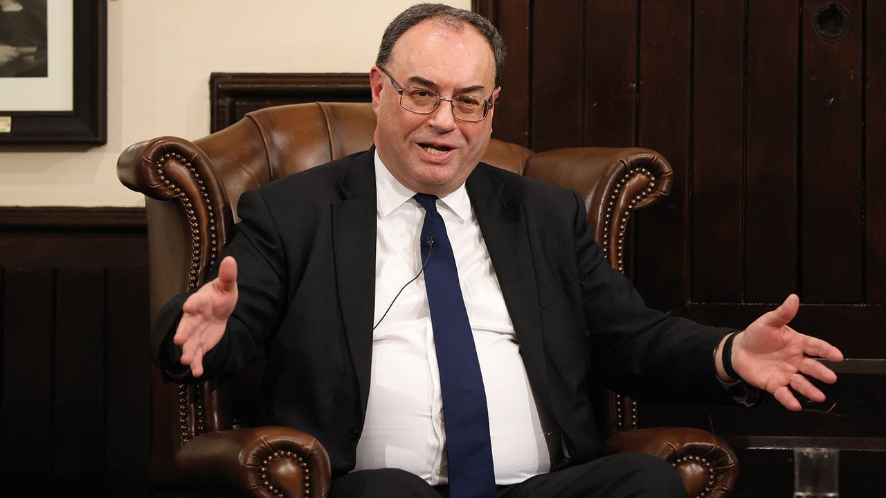 Andrew Bailey, governor of the Bank of England