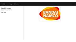 Screenshot of Bandai Namco's page on BlackCat's ransomware victim blog