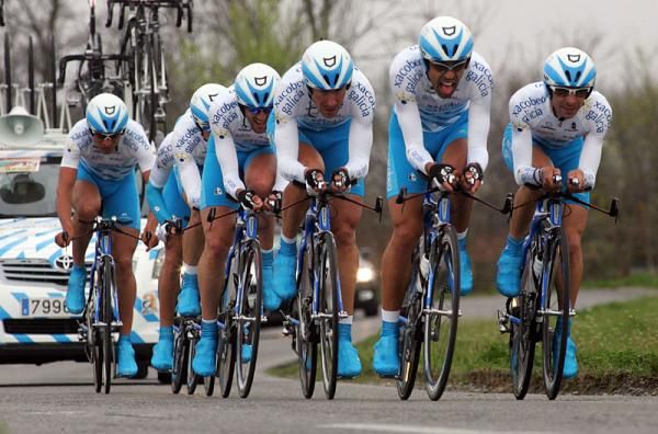 Spanish team Xacobeo Galicia
