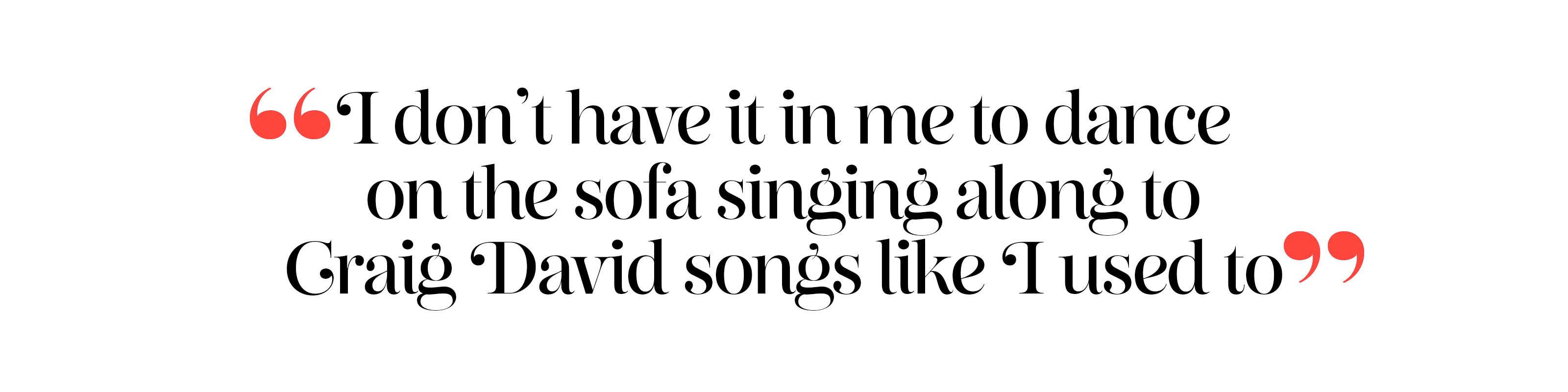 Animated pull quote from Fearne Cotton