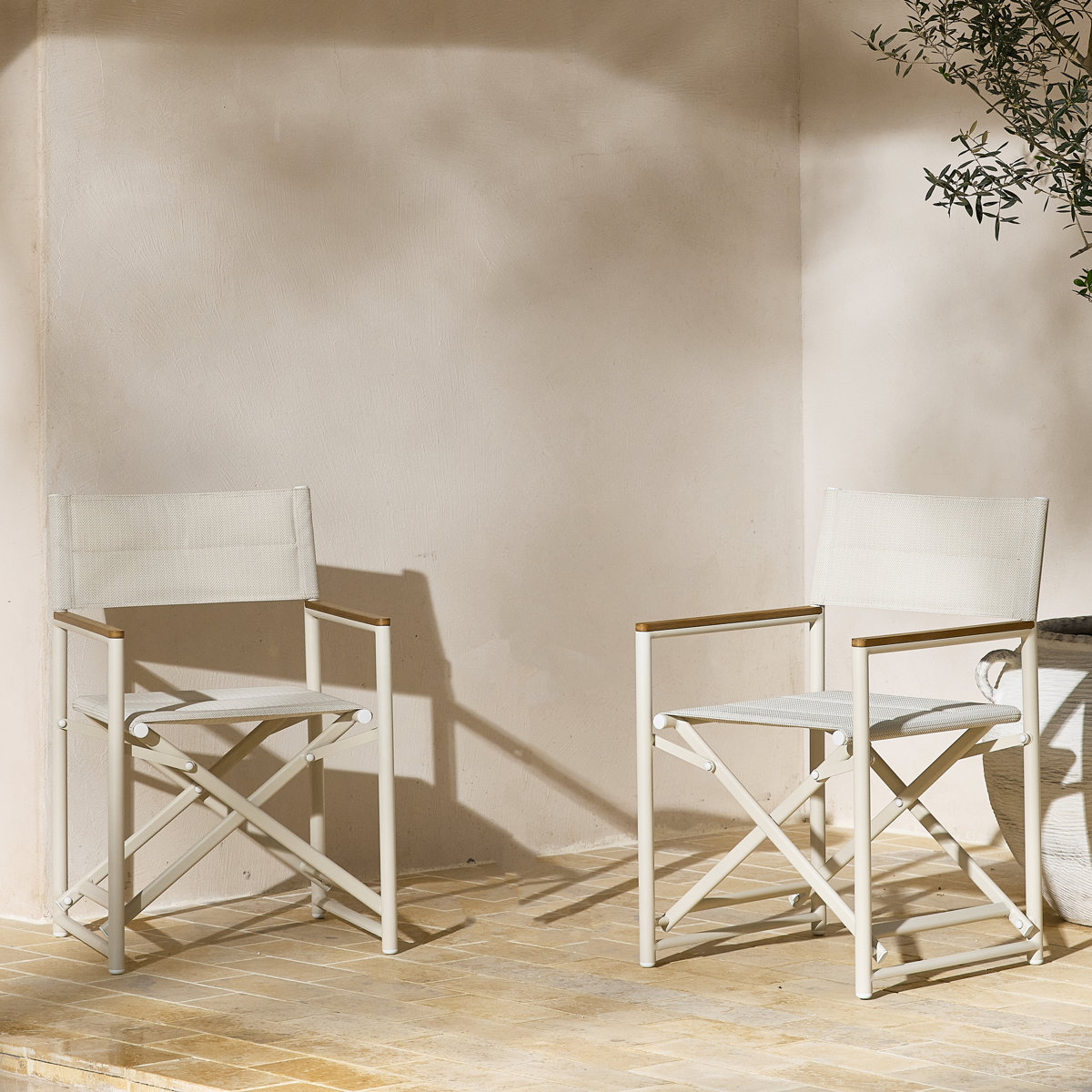 Rebrilliant Outdoor Director Chair | Wayfair