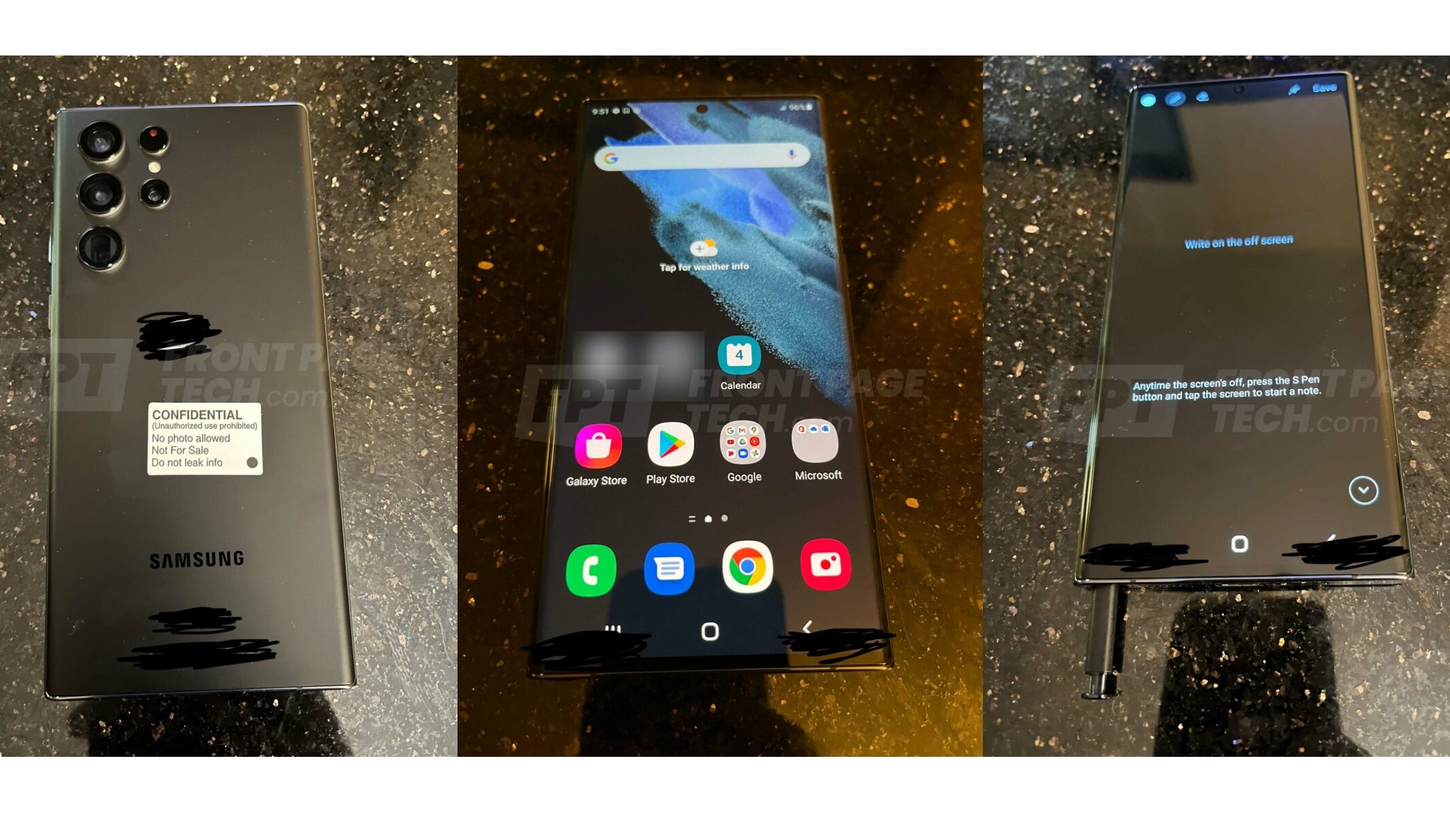Tiga bocoran foto Samsung Galaxy S22 Ultra