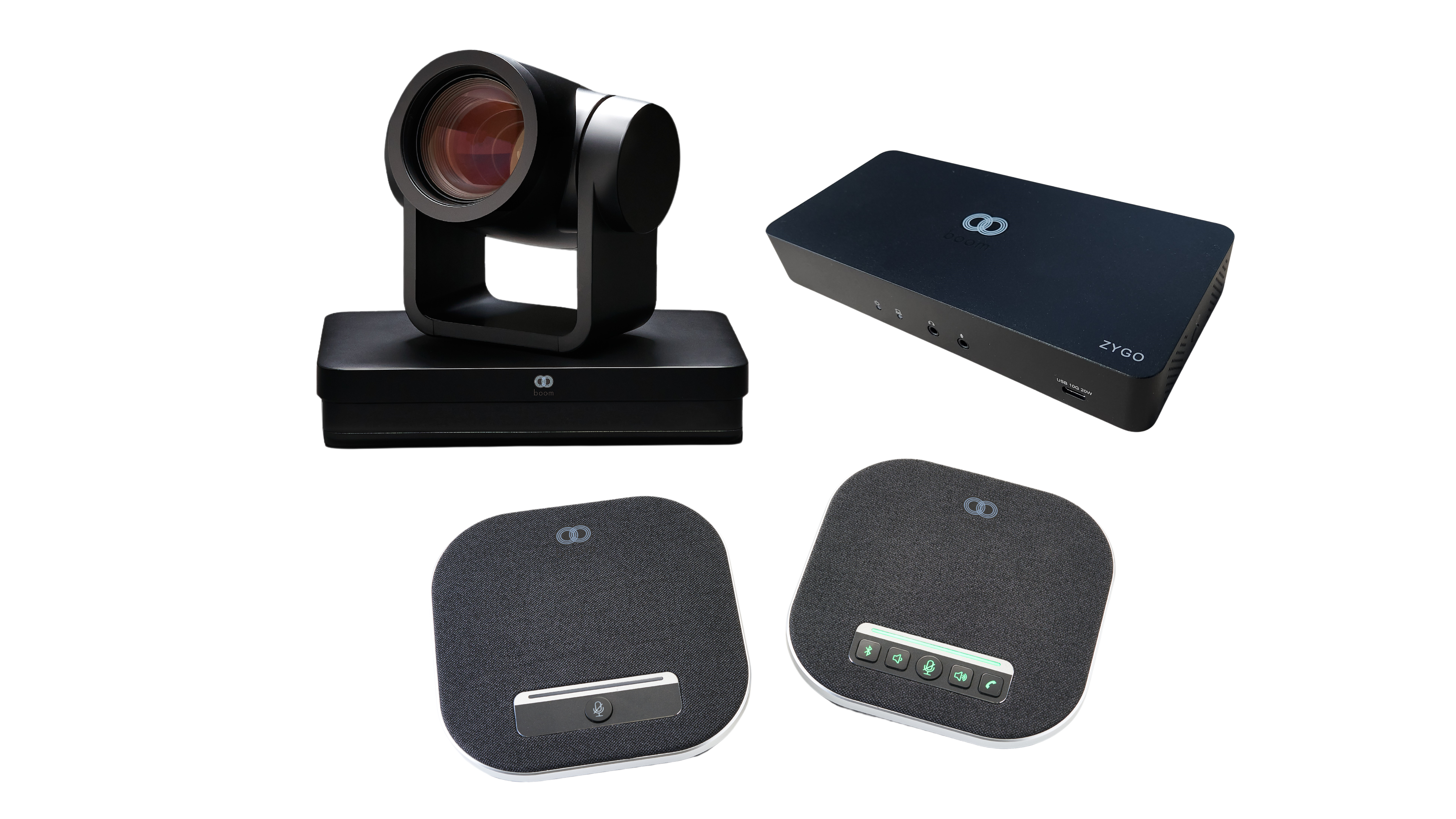 The new all-in-one Boom meeting-in-a-box solution. 