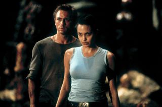 angelina jolie in lara croft tomb raider