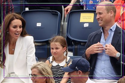 Kate Middleton and Prince William support Princess Charlotte