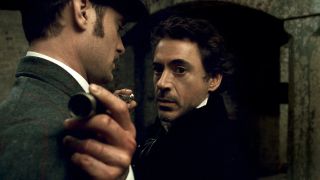 Robert Downey Jr. and Jude Law in 2009's Sherlock Holmes