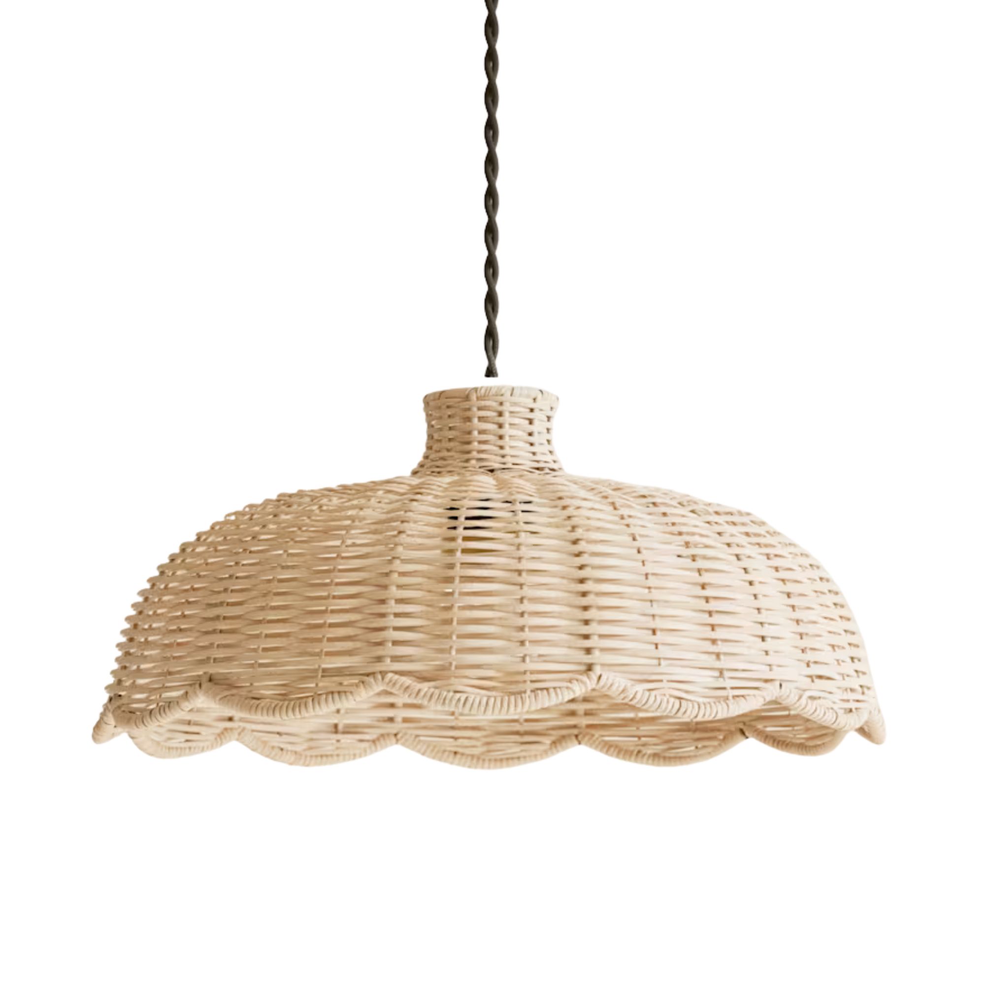 M&amp;amp;S, Scallop Rattan Shade
