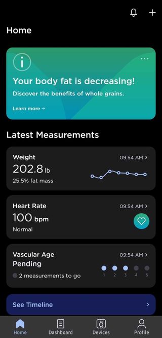 Withings Health Mate app