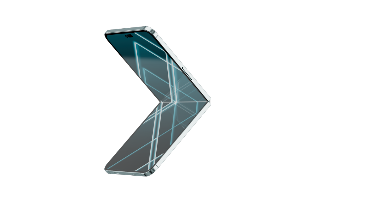 iPhone Flip, folding to the left