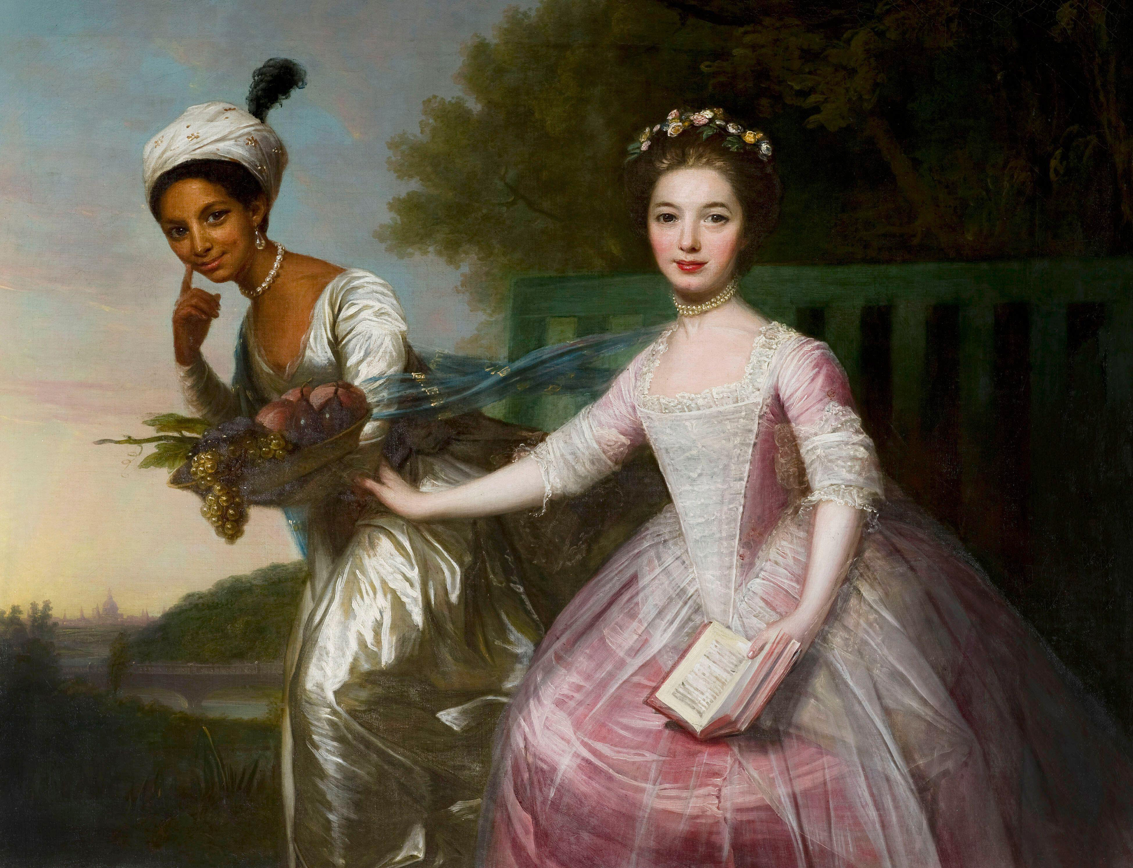 Portrait of Elizabeth Murray and Dido Belle