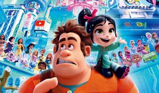 Ralph Breaks The Internet Ralph and Vanellope marvel at the internet