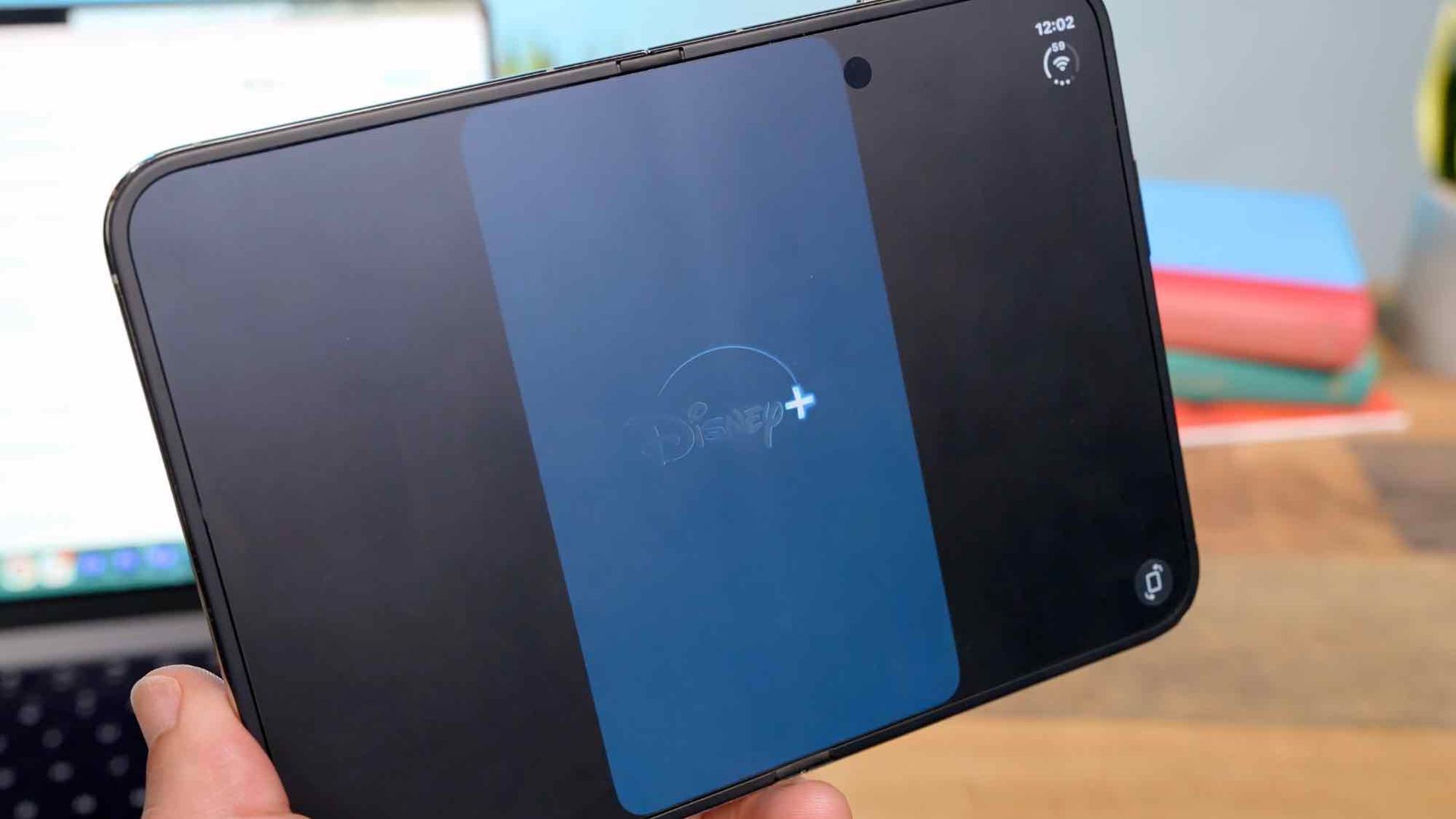 Disney Plus on iPhone Duo