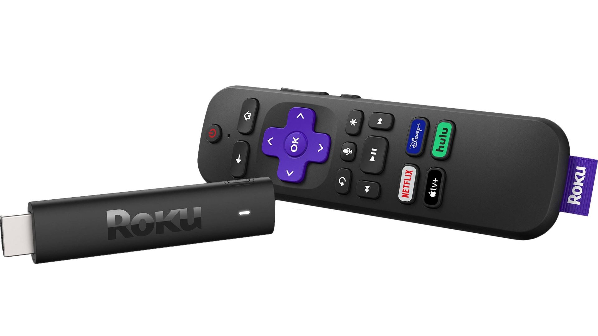 Roku Streaming Stick 4K with remote control
