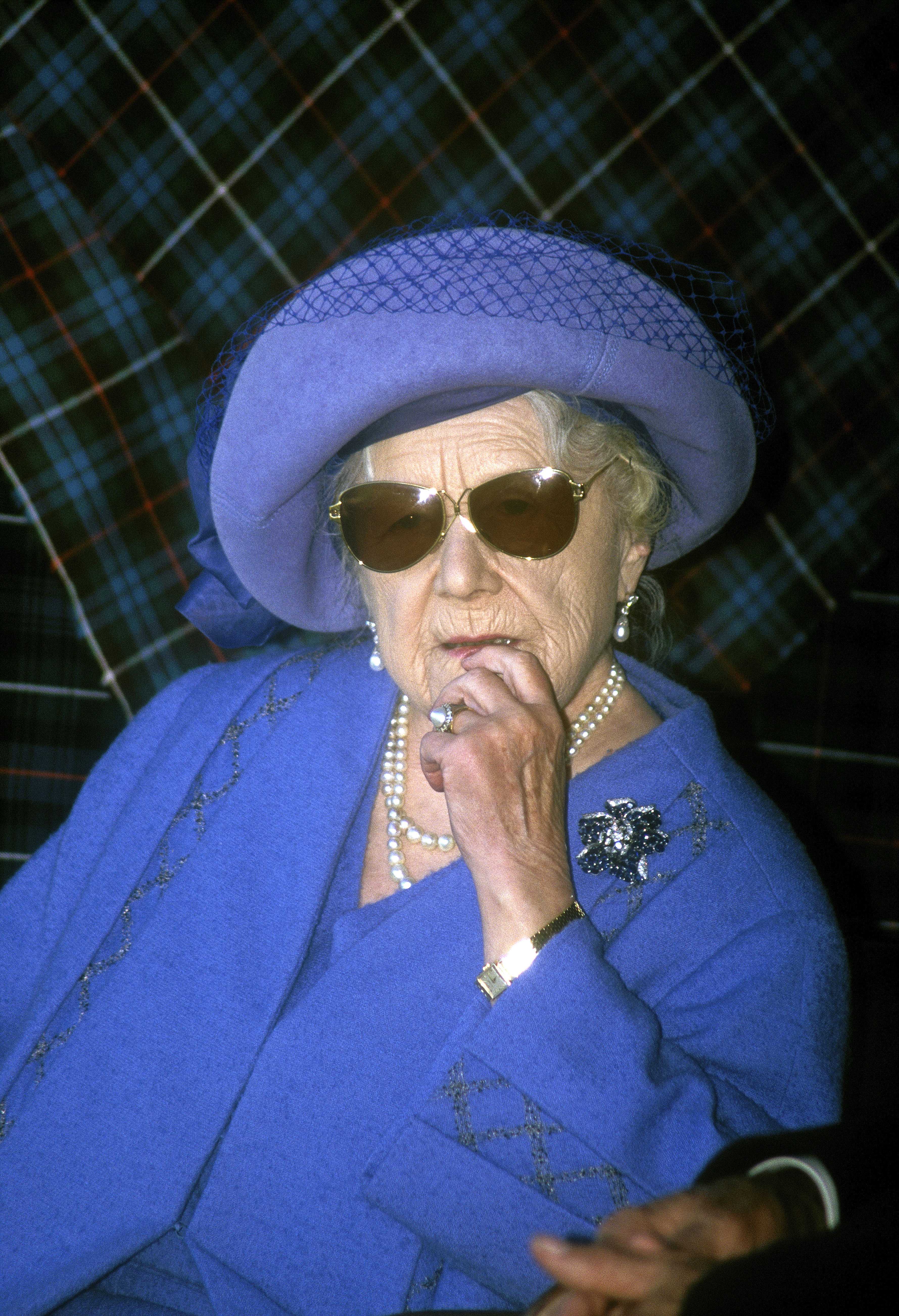 Queen Elizabeth The Queen Mother, 1990. (Photo by John Shelley Collection/Avalon/Getty Images)