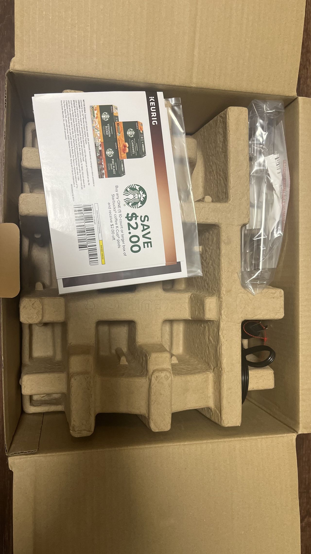 Keurig K Elite packaging