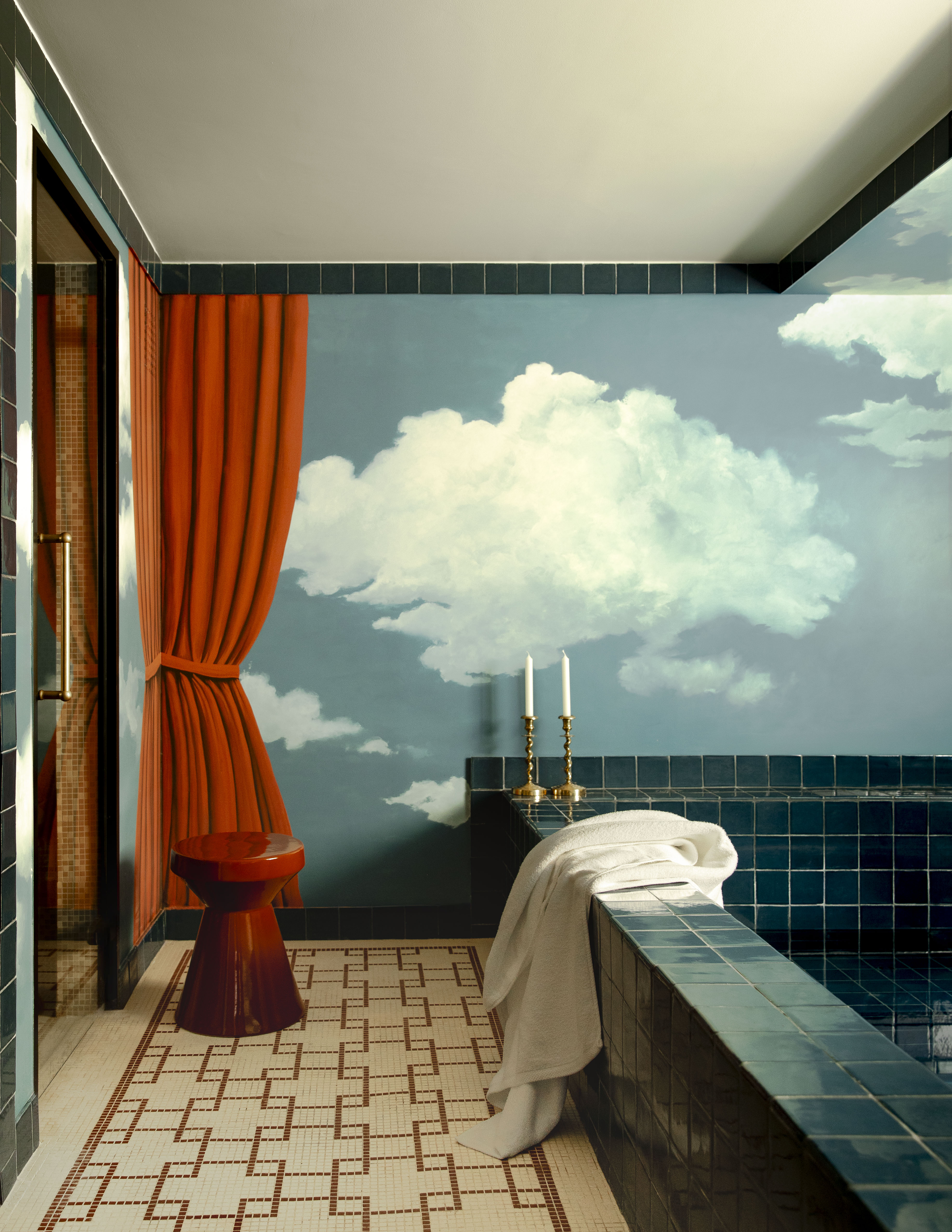 Villa Junot, a Montmartre townhouse with rich and colourful interiors
