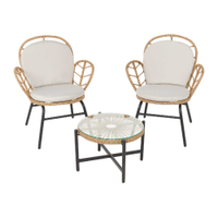 2. Gardenline Wicker Effect Bistro Set | £169.99