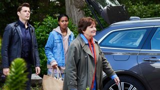 BRENDA BLETHYN as DCI Vera Stanhope,KENNY DOUGHTY as DS Aiden Healy and ISSEY KING as Martha Parmer