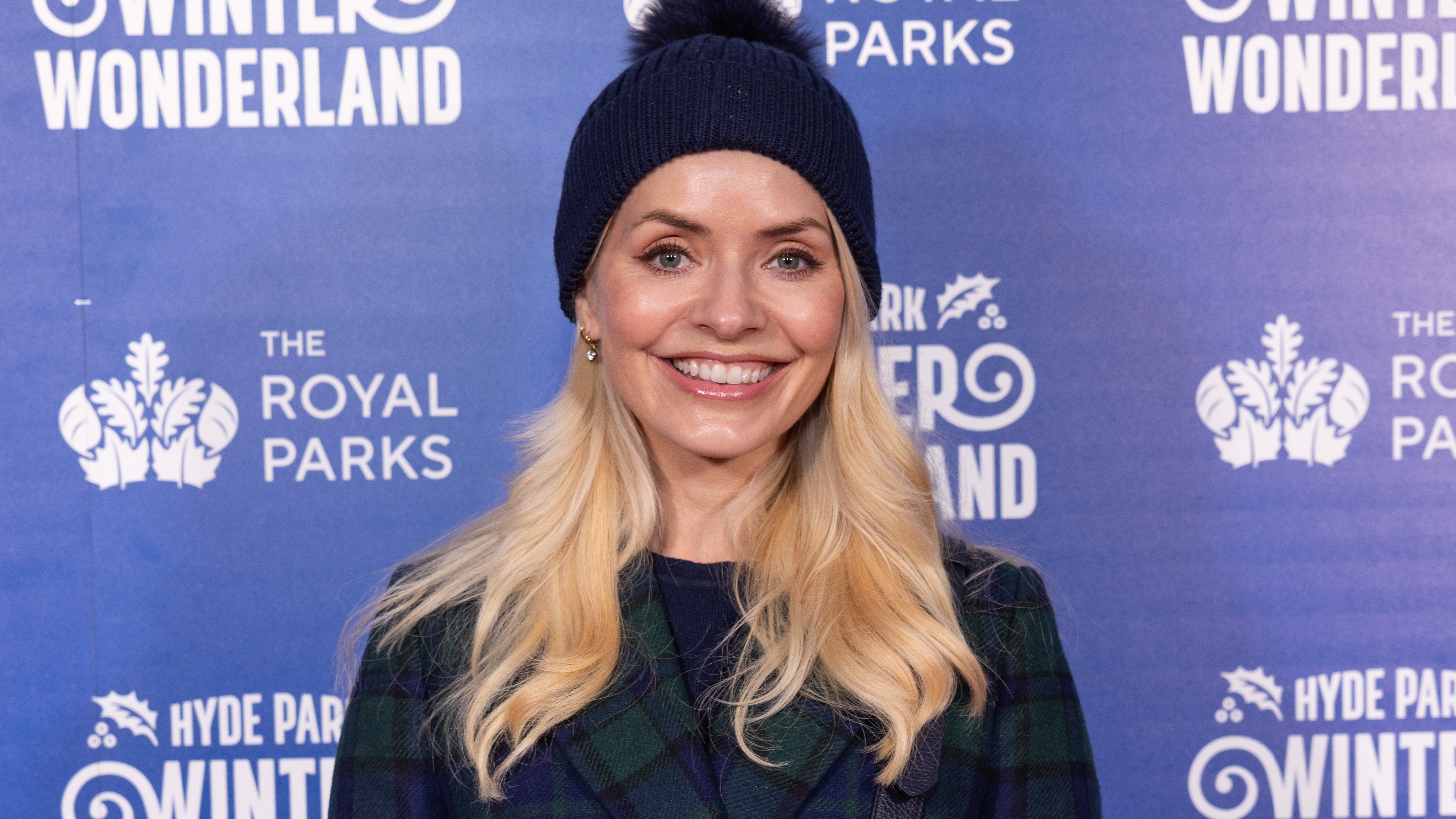 Holly Willoughby attends the VIP preview event for Hyde Park Winter Wonderland at Hyde Park on November 13, 2025