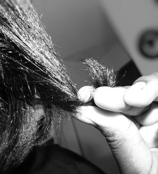 cutting hair often to avoid split ends