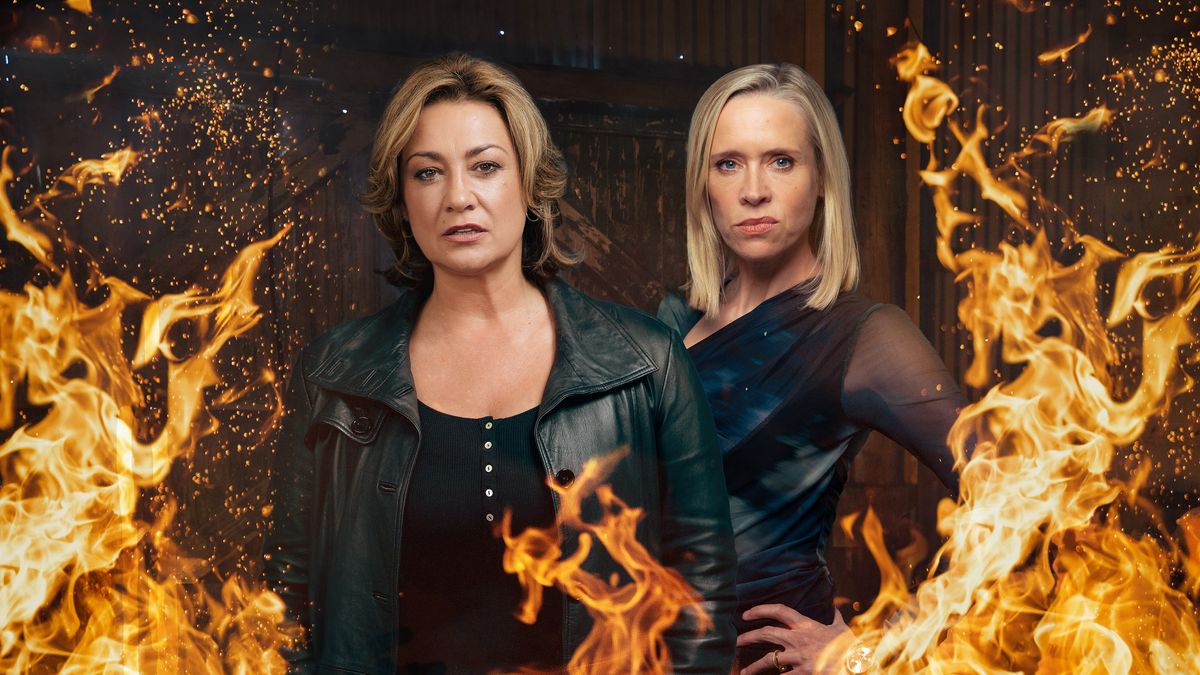 Moira and Ruby get trapped in a burning barn in Emmerdale 