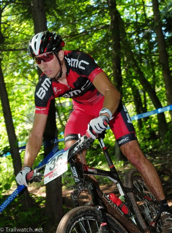 Kerry Werner (BMC) was riding extremely well