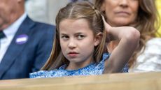 Princess Charlotte of Wales in the Royal Box at Wimbledon 2023