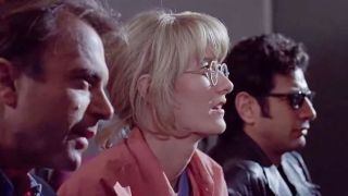 Sam Neill, Laura Dern and Jeff Goldblum in Jurassic Park