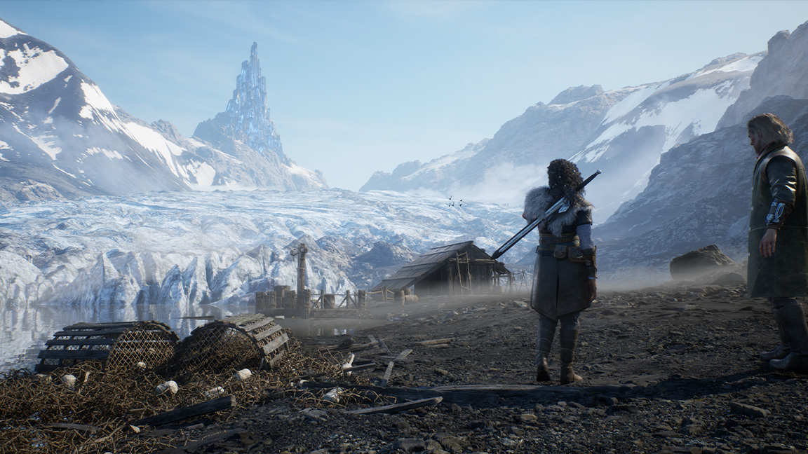 Echoes of the End: Enhanced Edition, game screens made in Unreal Engine 5, a fantasy world