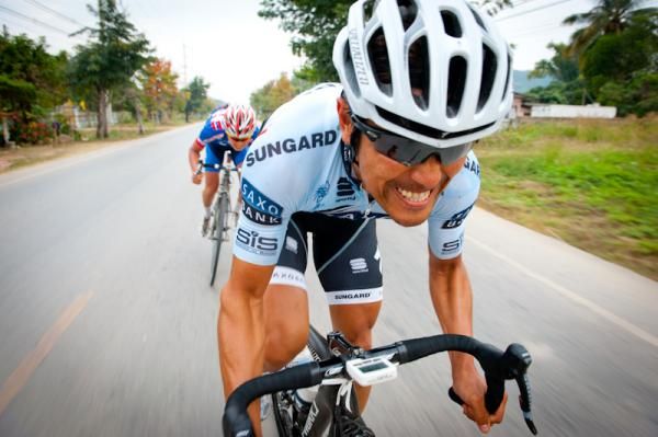 Miyazawa Takashi (Saxo bank) sprint training
