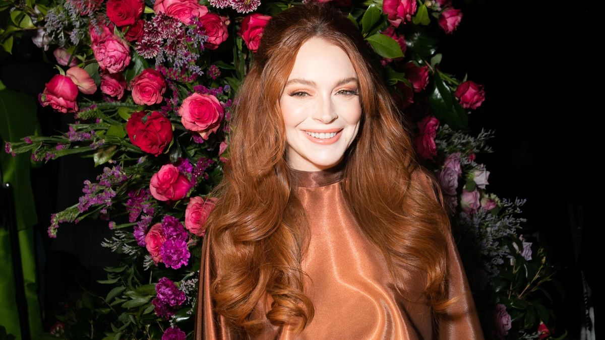 Lindsay Lohan Shares A Glimpse Into Her First Holiday Season With Newborn Son Luai Marie Claire 8469