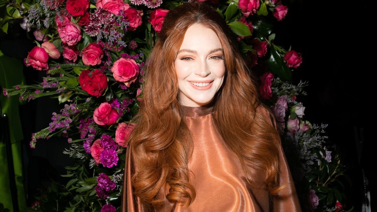 Lindsay Lohan Shares A Glimpse Into Her First Holiday Season With 