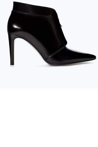 Zara Leather Ankle Boots, £69.99
