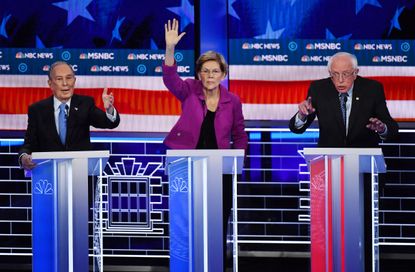 2020 Democratic candidates at the Nevada debate