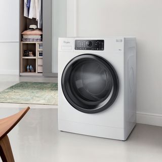 Whirlpool FSCR10432 Washing Machine in kitchen