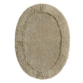 Oval Tufted Bath Mat