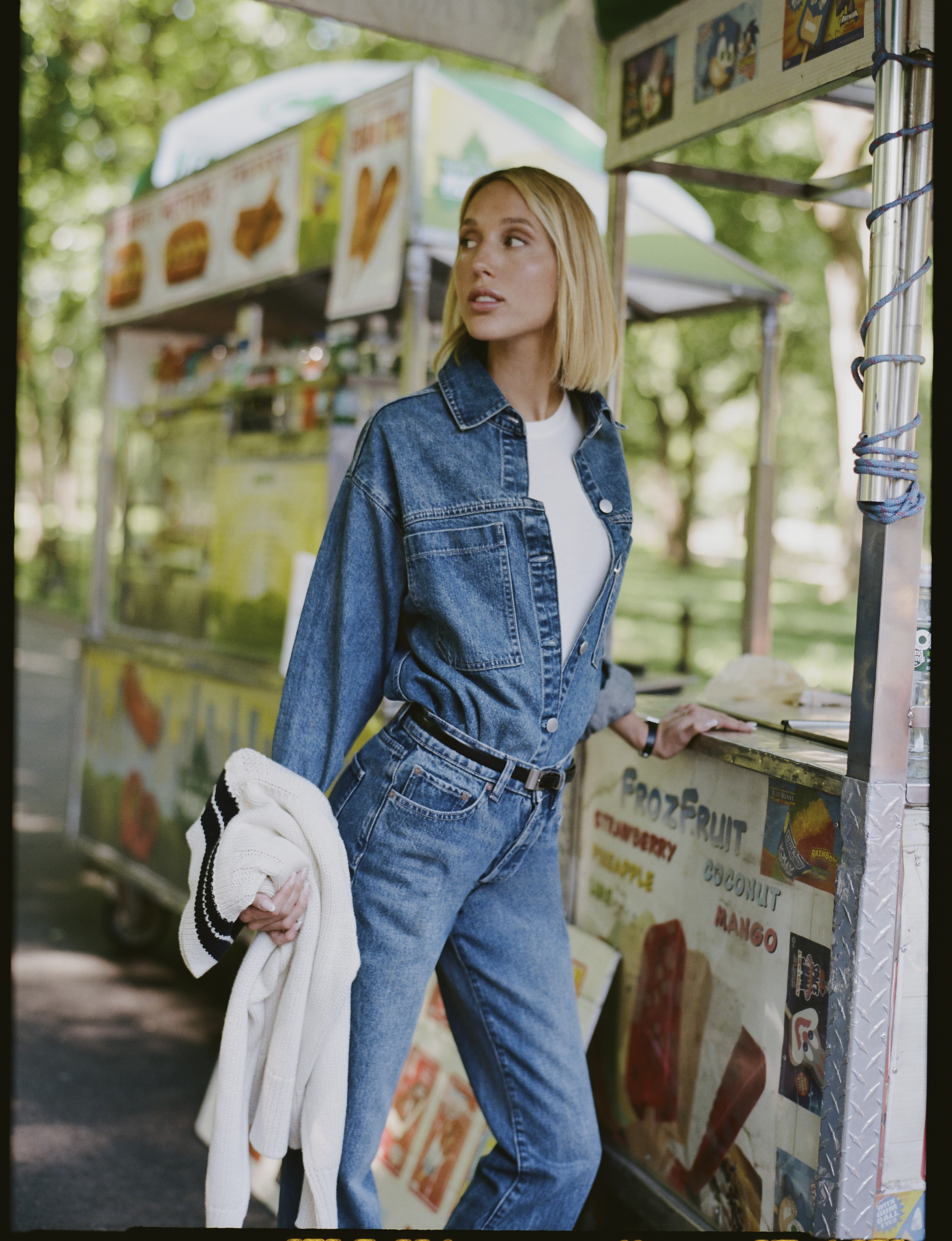 Princess Olympia of Greece collaborated with Moda Operandi and DL1961 on a fall collection of denim
