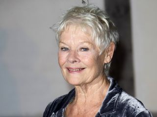 Judi Dench at the Globe Theatre in central London, for a Gala evening