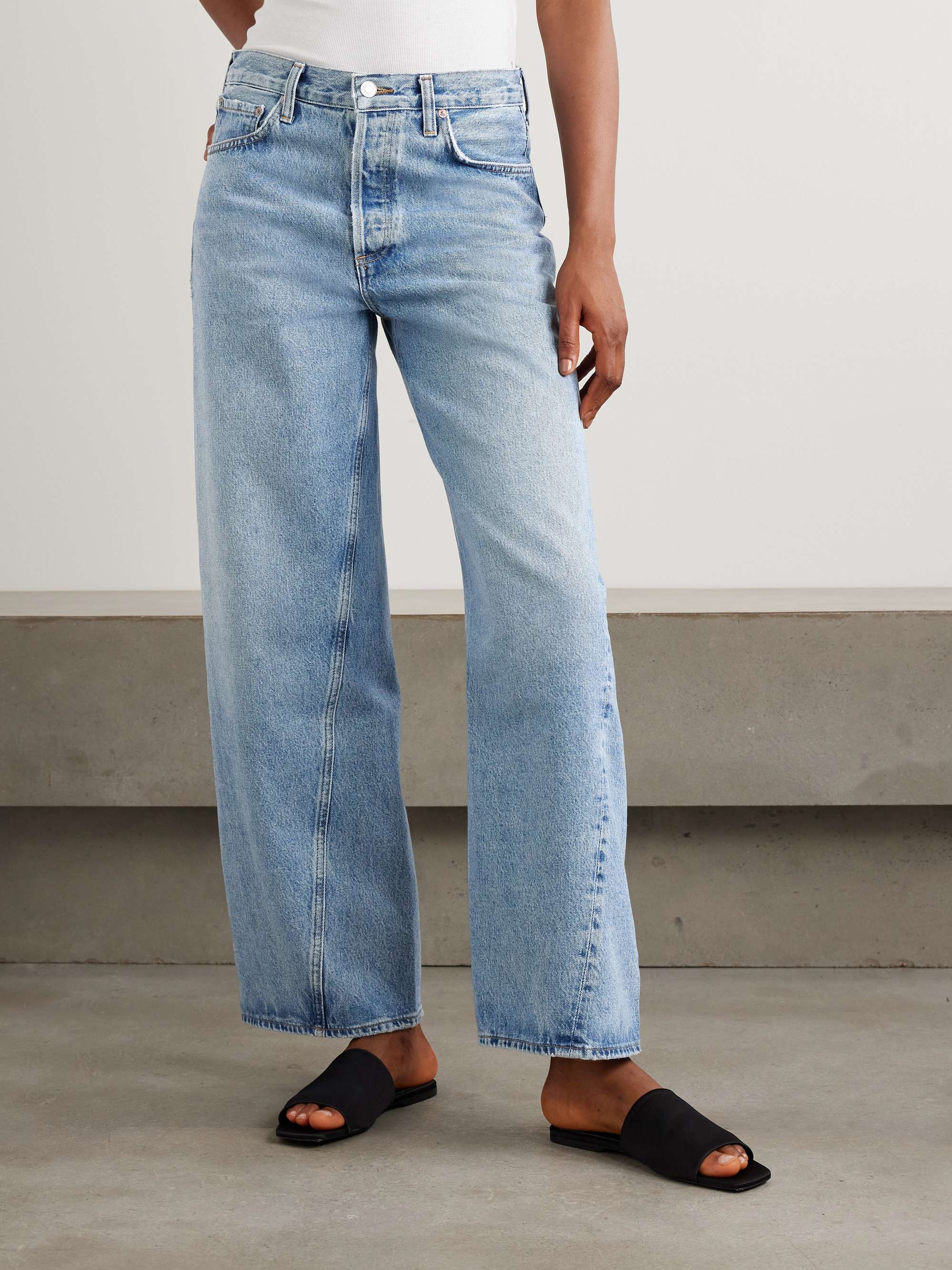 Twist Low Slung Baggy Jeans