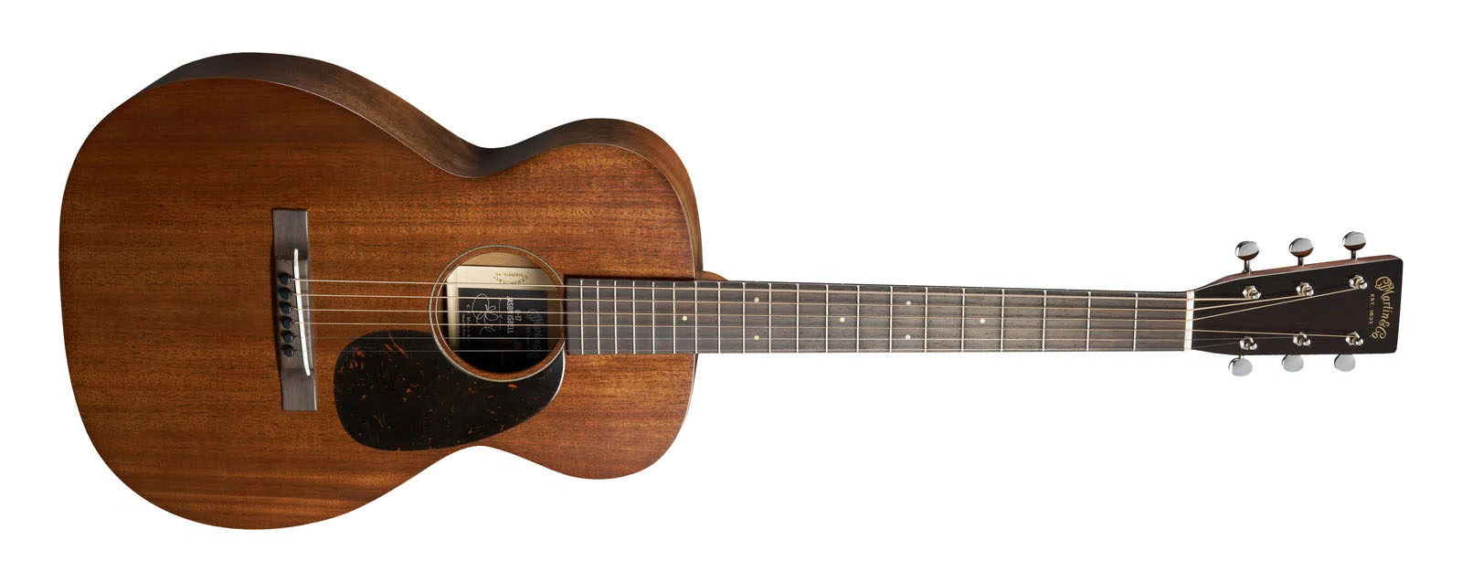 Martin Jason Isbell 00-17: the new all-sinker mahogany signature acoustic is based on Isbell's original 1940 model, though it has a bigger pickguard.