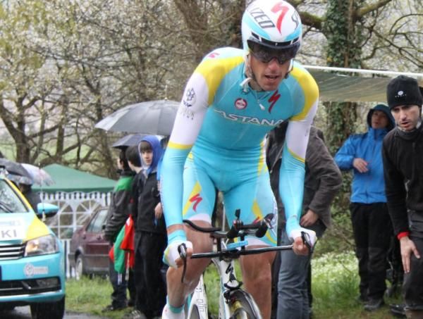 Robert Kiserlovski (Astana) dropped from third to 11th overall on the final time trial stage.