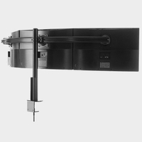 Echogear Triple Monitor Desk Mount | $100 ($30 off)
