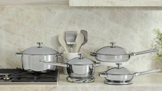 Our Place's new Titanium Pro cookware line