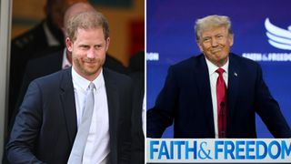 Prince Harry's dream podcast interviewees included Donald Trump