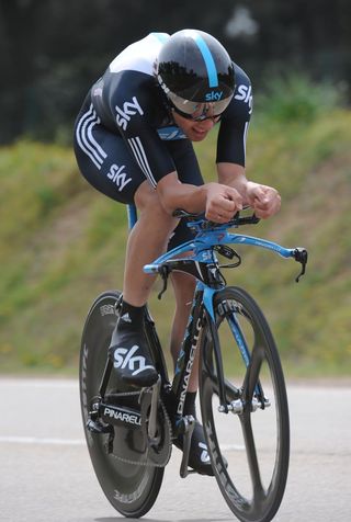 Alex Dowsett, Criterium International 2011, stage three time trial